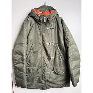 Polo Voyager Green Men’s Duckdown Anchor Detail Winter Jacket Size M